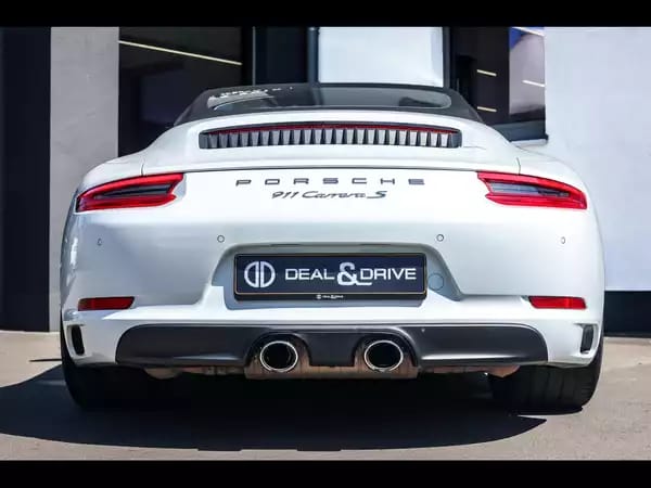 Porsche 991 .2 911 CARRERA S CABRIOLET PDK – WHITE - Photo 3