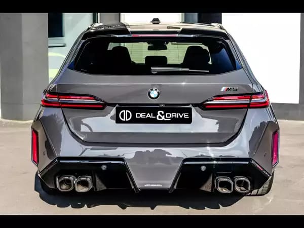 BMW M5 TOURING (G99) – BMW INDIVIDUAL GREY BLACK – PPF – IMMAT FR. - Photo 3