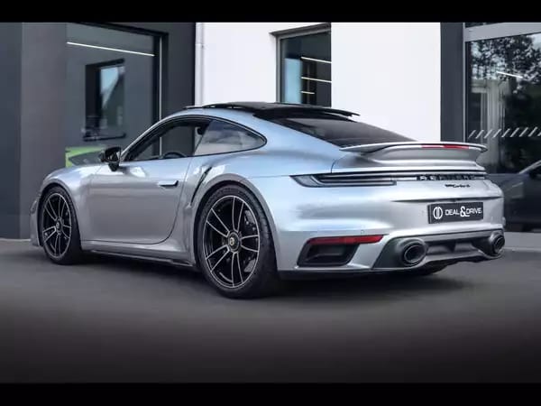 Porsche 911 (992.1) TURBO S COUPE PDK – GT-SILVER – IMMAT FR. - Photo 2