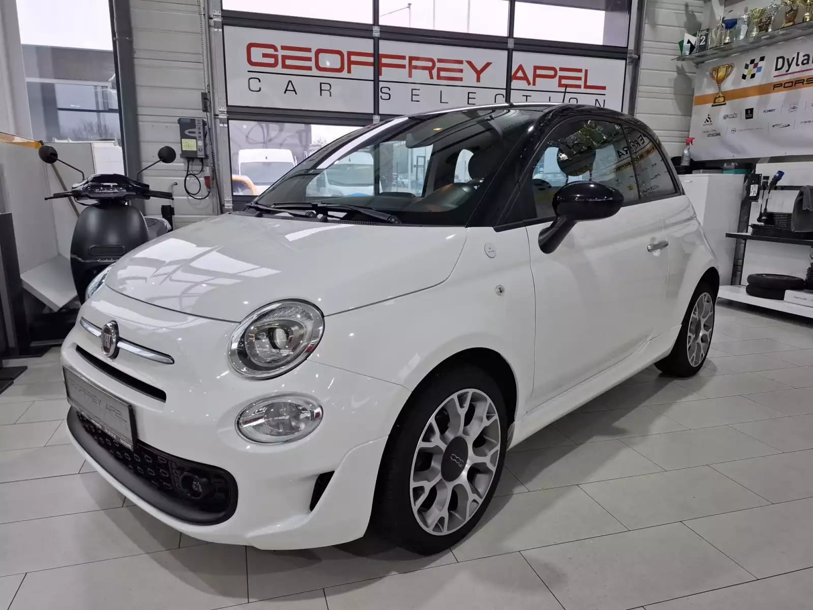 Fiat 500 1.0 hybride, HEY GOOGLE, NAVI, BEATS, BLUETOOTH, ALU 16,CUIR,  GARNTIE - Photo 1