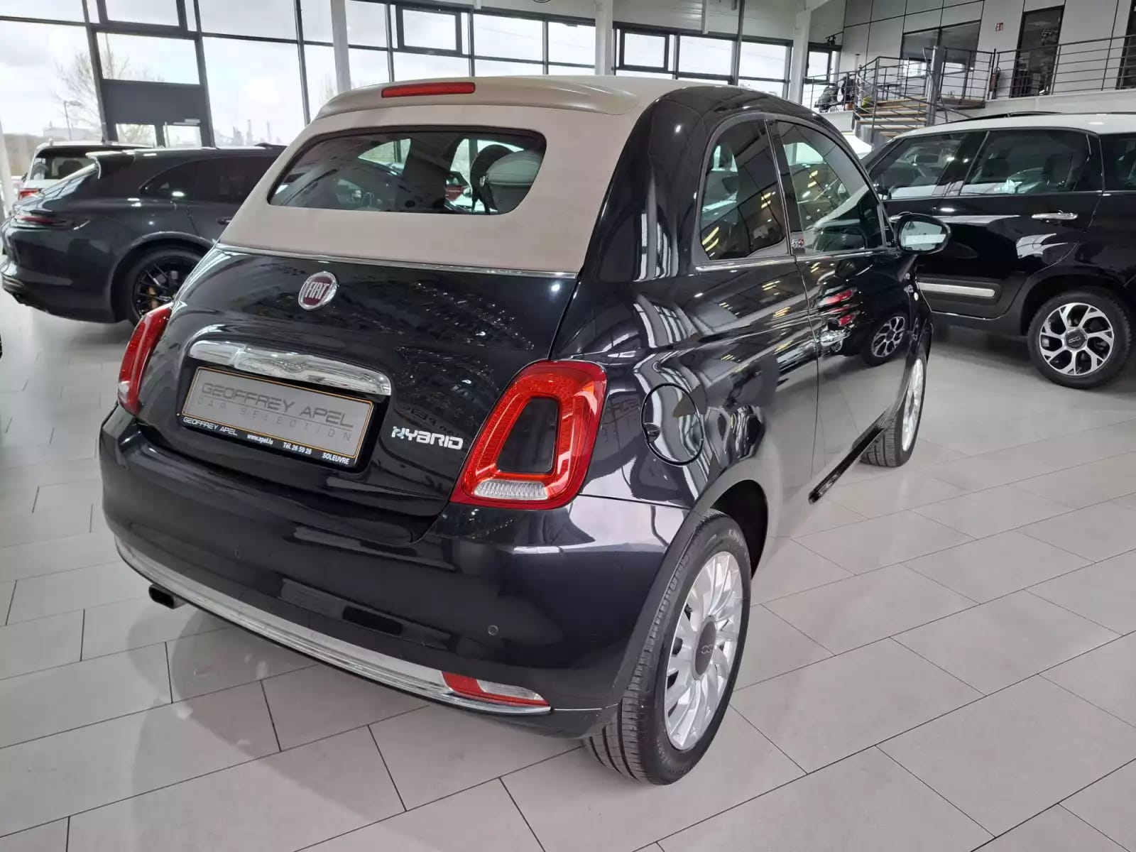 Fiat 500C CABRIO, Dolce Vita,1.0 Hybrid 70, 1 HAND, NAVI, CUIR,ALU 15'',REGUL , PDC, - Photo 1