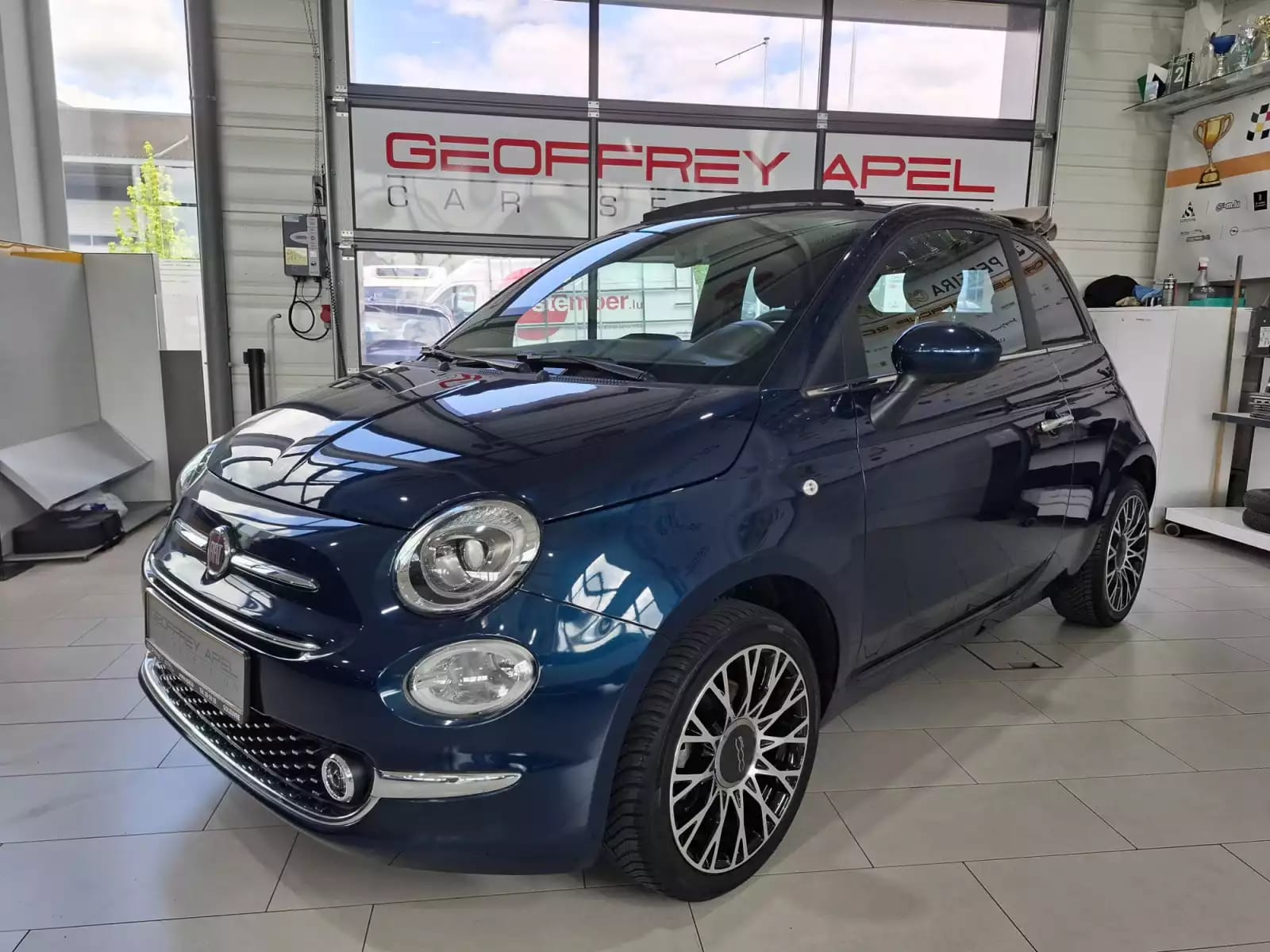Fiat 500C CABRIO, 1.0 Hybrid 70, 1 HAND, NAVI, ALU 16'',REGUL , PDC, CLIMA, - Photo 1