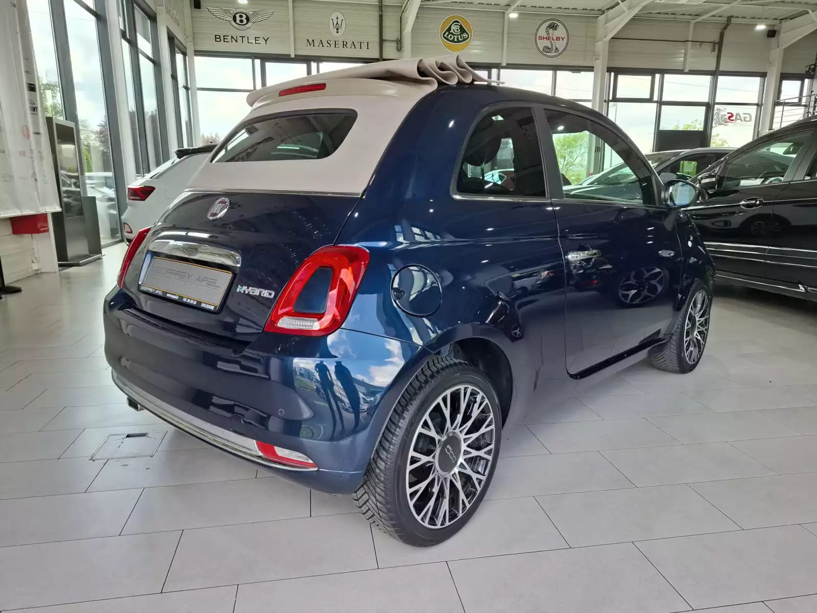 Fiat 500C CABRIO, 1.0 Hybrid 70, 1 HAND, NAVI, ALU 16'',REGUL , PDC, CLIMA, - Photo 1
