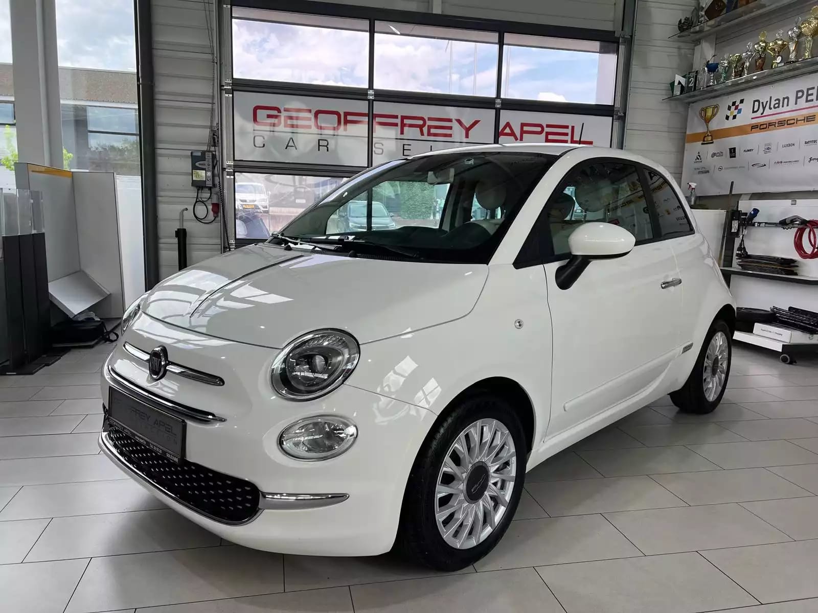 Fiat 500 LOUNGE 1.0i  HYBRID 70, CUIR-PARTIEL, REGULATEUR, PARKTRONIC, CLIMA, ALU 15'', 1° MAIN, - Photo 1