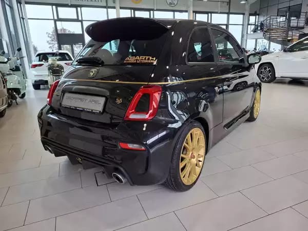 Abarth 595 1.4 T-JET 165 SCORPIONEORO 1 OF 2000 BEATS CUIR NAVI 1 HAND - Photo 2