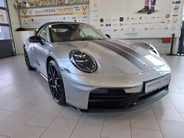 Porsche 992 FACELIFT CARRERA CABRIO PACK CHRONO BOSE CUIR NAVI 1 HAND 360° - Photo 3