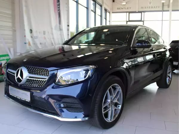 Mercedes-Benz GLC 250 4 MATIC COUPE AMG LINE PANO CUIR NAVI 1 HAND - Photo 2
