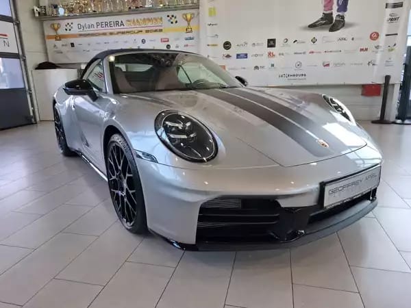 Porsche 992 FACELIFT CARRERA CABRIO PACK CHRONO BOSE CUIR NAVI 1 HAND 360° - Photo 3