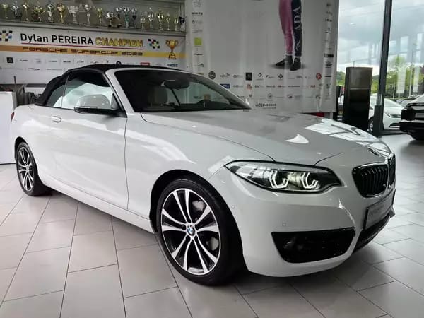 BMW 220 iA  184 CABRIO ,SPORT PAKET, 1 HAND, VOLANT M, CARPLAY, NAVI, LED,CAMERA, GARANTIE - Photo 3