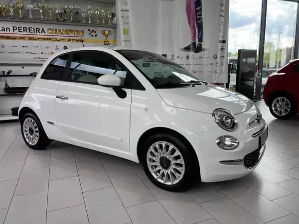 Fiat 500 LOUNGE 1.0i  HYBRID 70, CUIR-PARTIEL, REGULATEUR, PARKTRONIC, CLIMA, ALU 15'', 1° MAIN, - Photo 3