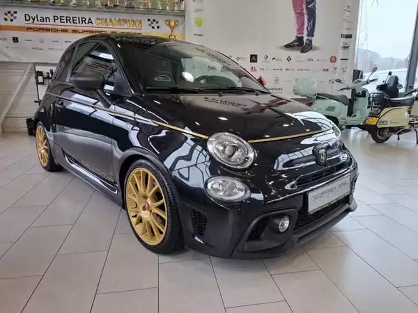 Abarth 595 1.4 T-JET 165 SCORPIONEORO 1 OF 2000 BEATS CUIR NAVI 1 HAND - Photo 3