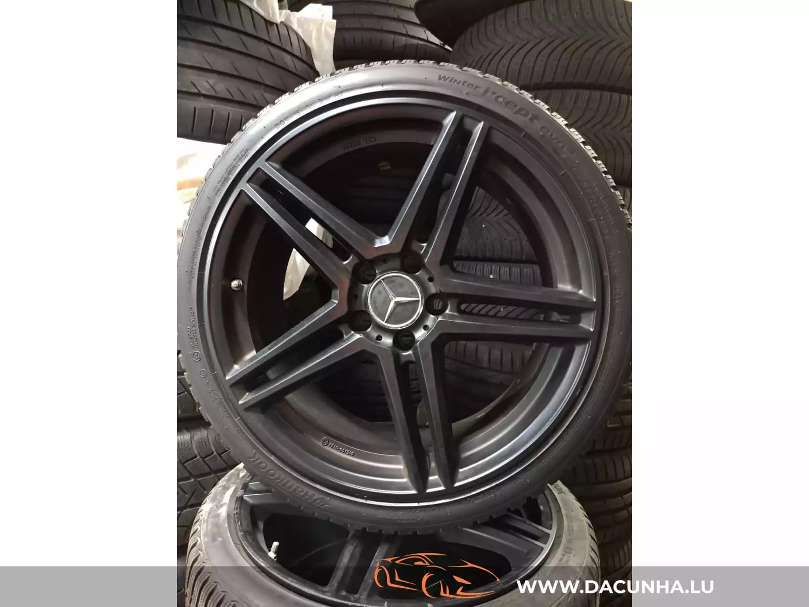 Jantes alu + Pneus hiver 19 245/35 R19 - Photo 1