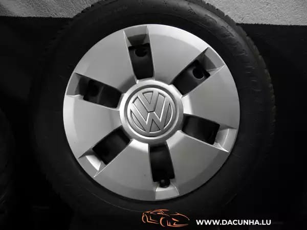 Jantes acier + Pneus hiver 14 165/70 R14 - Photo 3