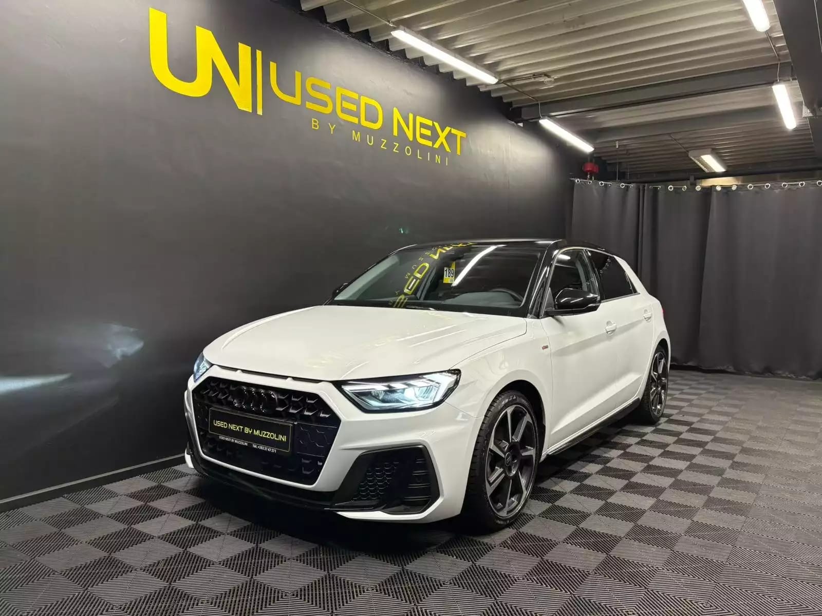 Audi A1 30 TFSI 115cv S-TRONIC Black Edition CAMERA/ECLAIRAGE D'AMBIANCE - Photo 1