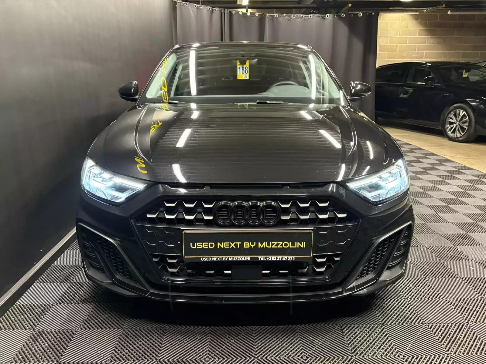 Audi A1 30 TFSI 115cv S-TRONIC Black Edition CAMERA/ECLAIRAGE D'AMBIANCE - Photo 1