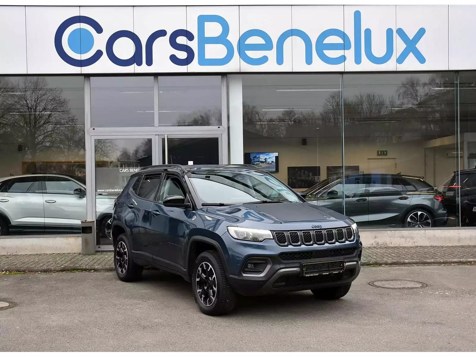 Jeep Compass 1.3 Turbo T4 PHEV eAWD Trailhawk CUIR MEMO LANE CAM 1° MAIN - Photo 1