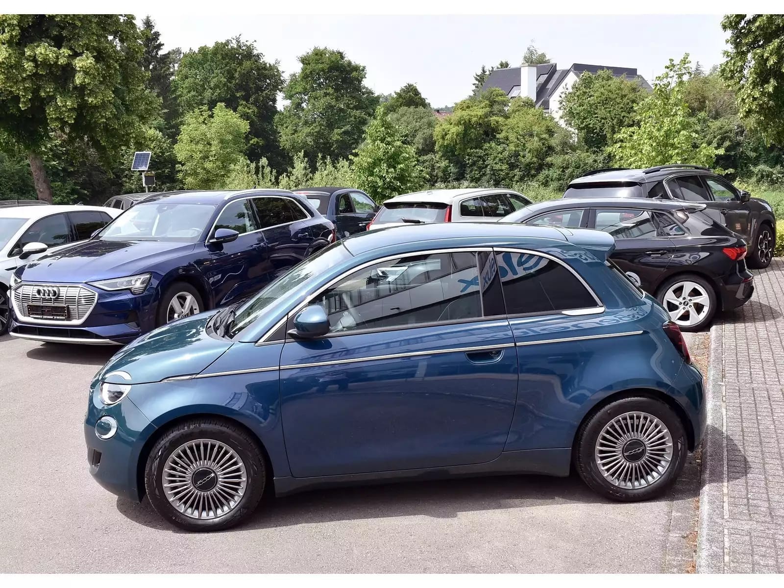 Fiat 500e 42 kWh REGUL LANE PDC - Photo 1