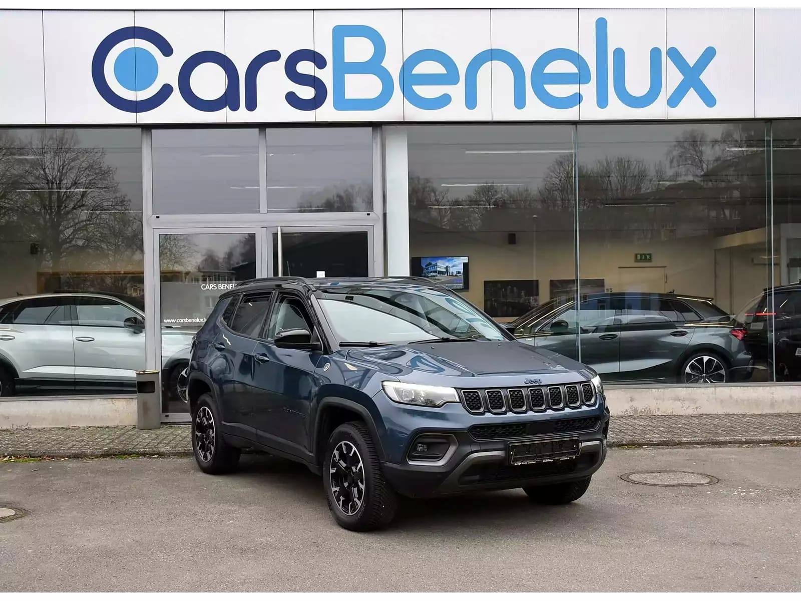 Jeep Compass 1.3 Turbo T4 PHEV eAWD Trailhawk CUIR MEMO LANE CAM 1° MAIN - Photo 1