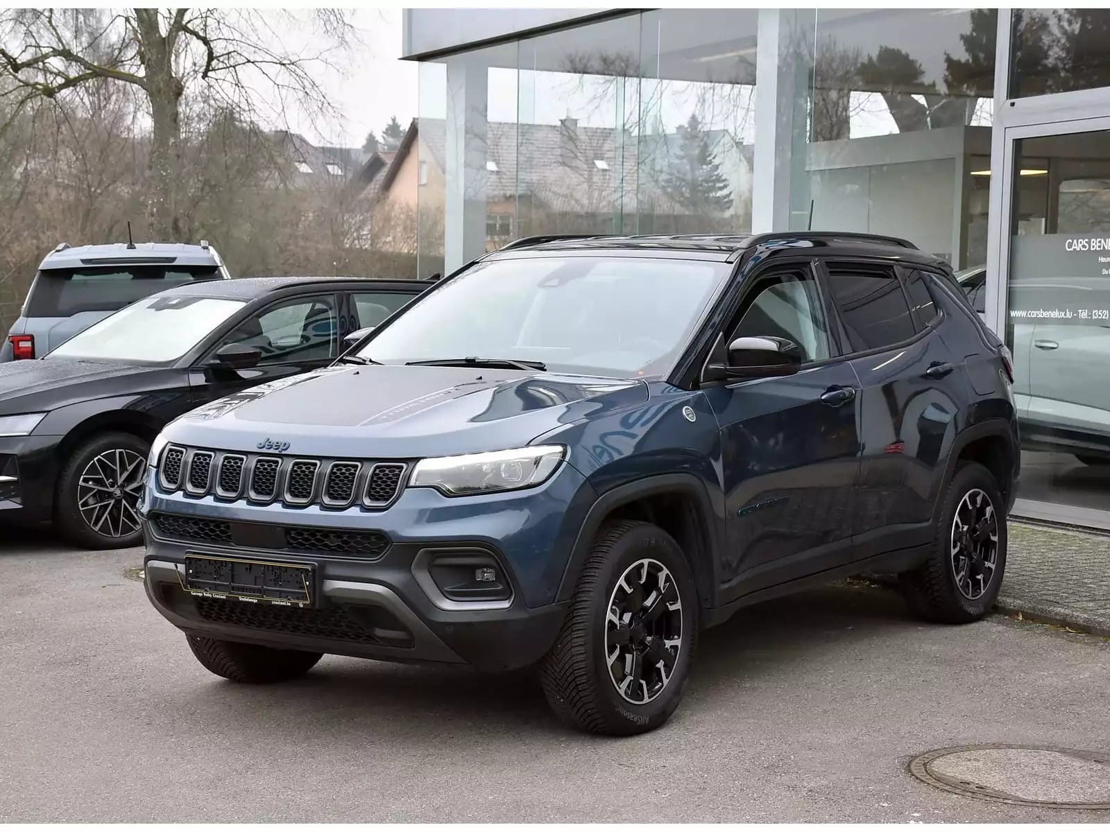 Jeep Compass 1.3 Turbo T4 PHEV eAWD Trailhawk CUIR MEMO LANE CAM 1° MAIN - Photo 1