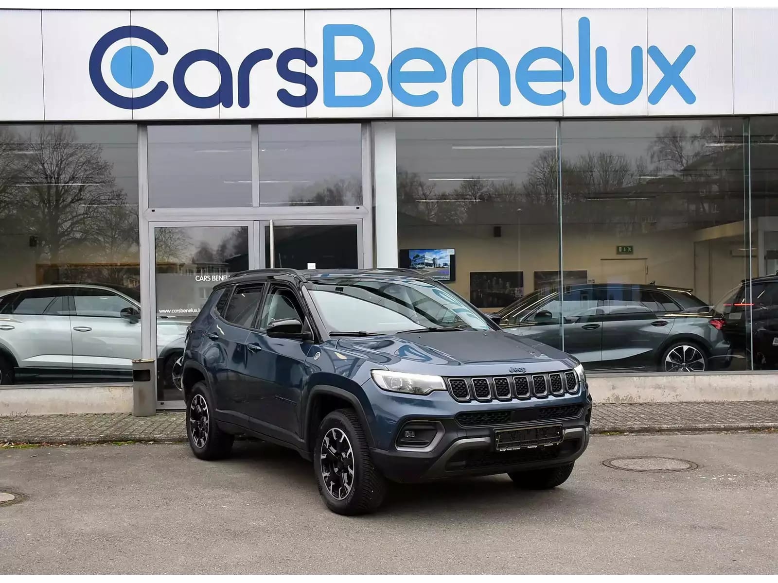 Jeep Compass 1.3 Turbo T4 PHEV eAWD Trailhawk CUIR MEMO LANE CAM 1° MAIN - Photo 1