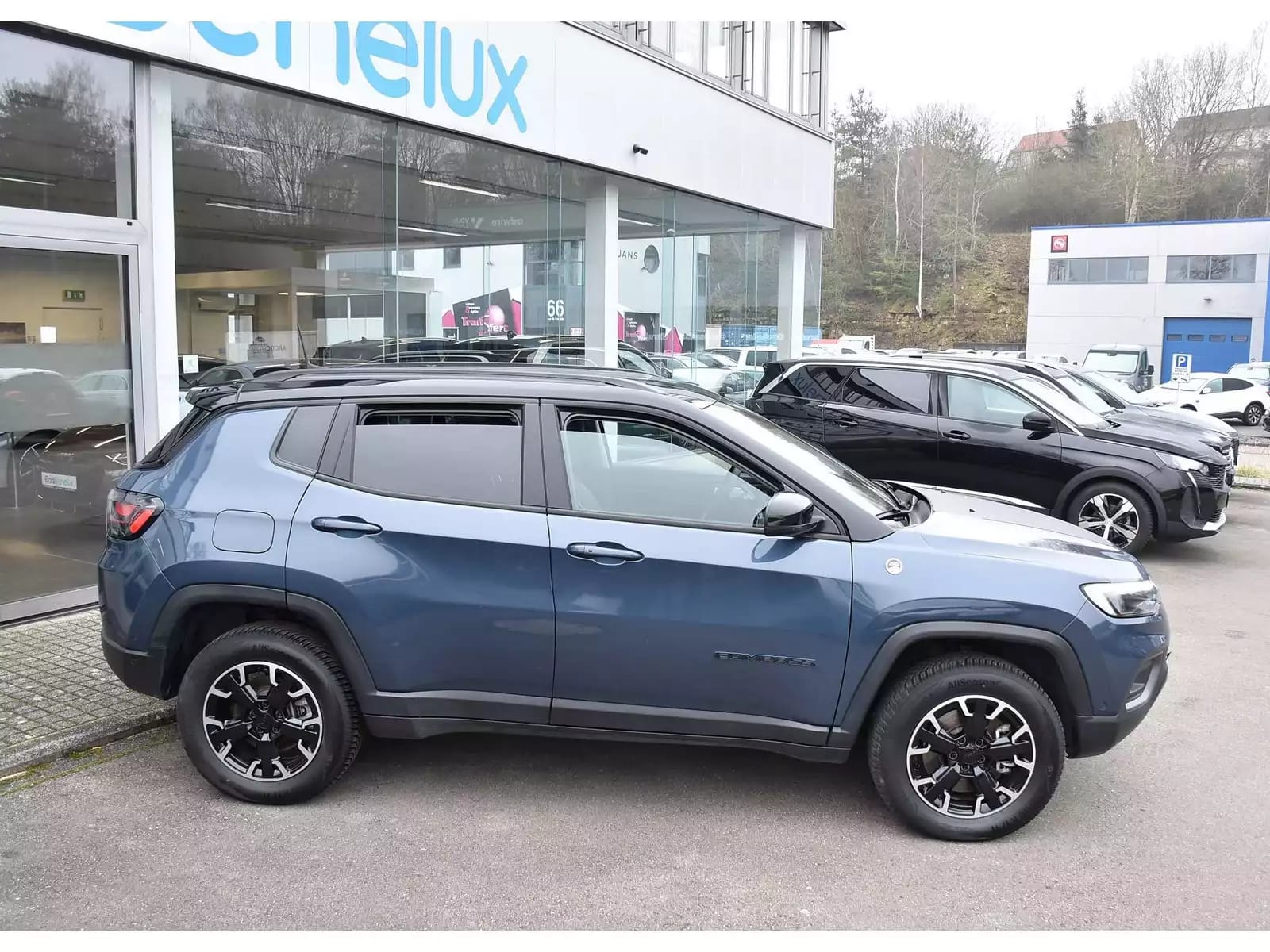 Jeep Compass 1.3 Turbo T4 PHEV eAWD Trailhawk CUIR MEMO LANE CAM 1° MAIN - Photo 1