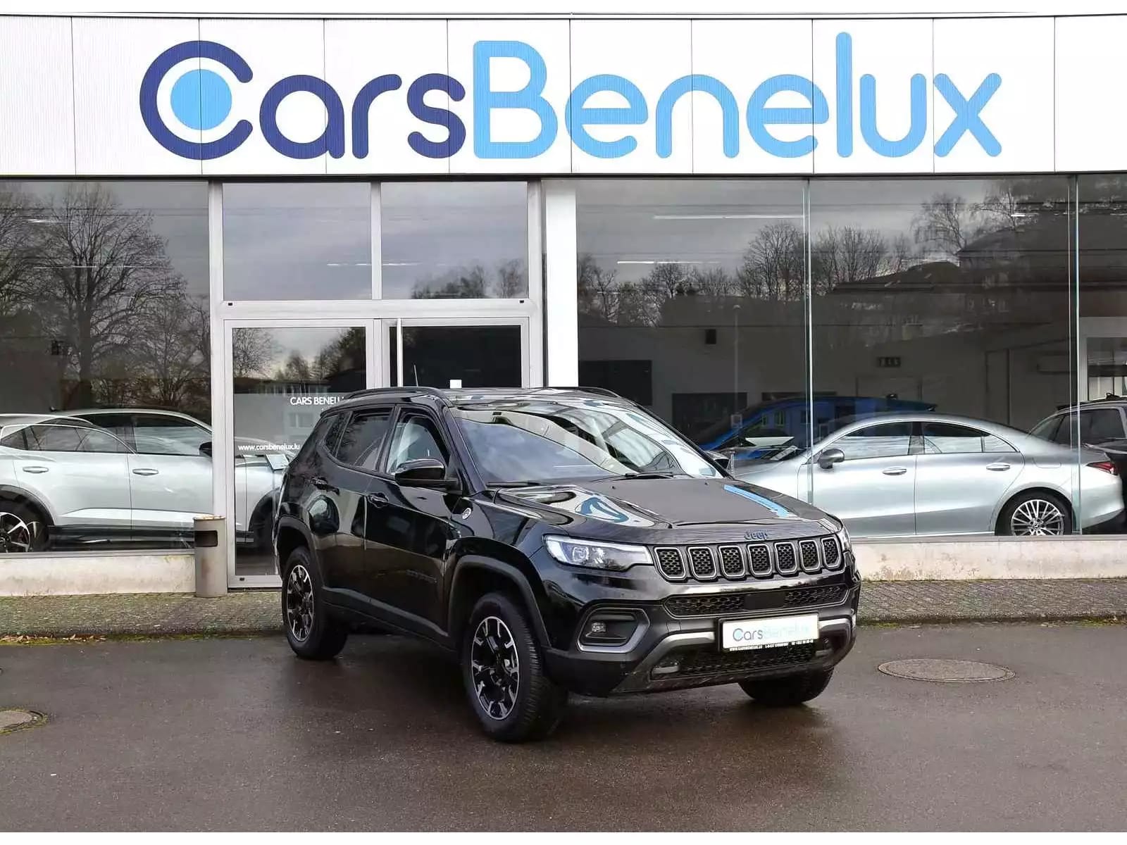 Jeep Compass 1.3 Turbo T4 PHEV eAWD Trailhawk CUIR MEMO LANE CAM 1° MAIN - Photo 1