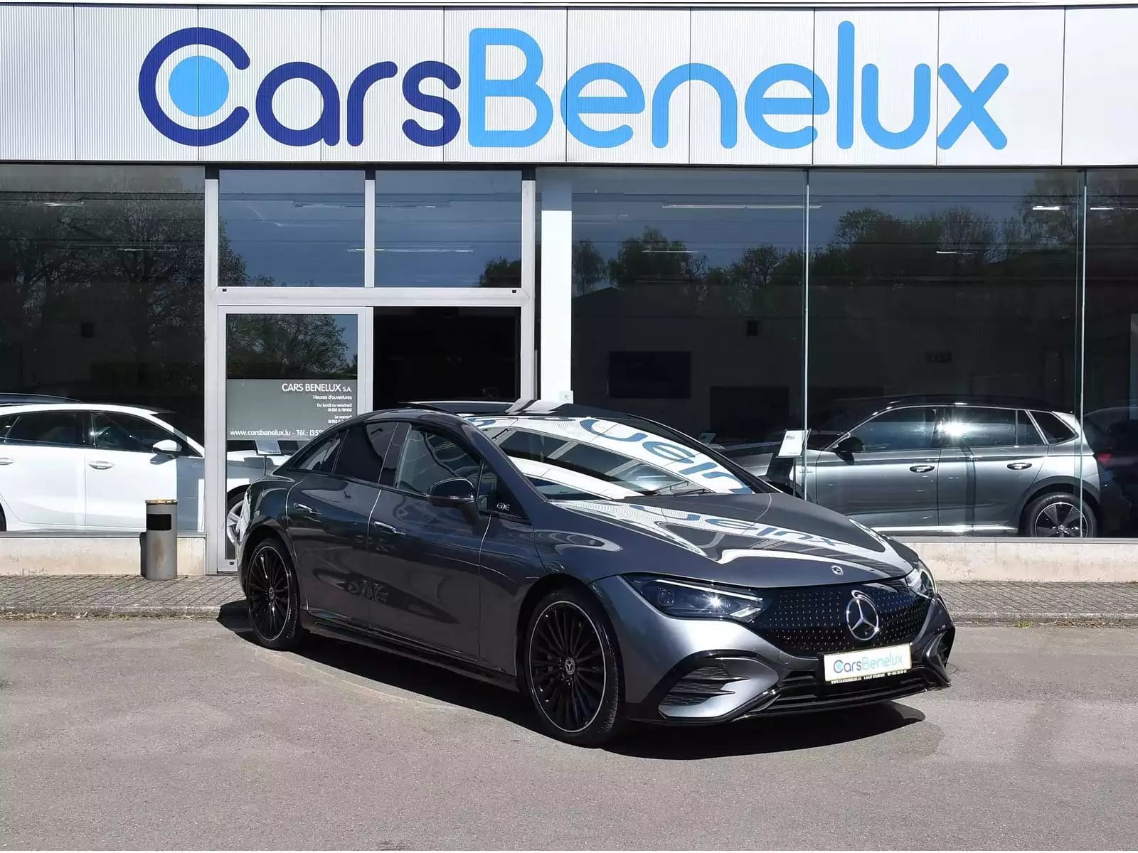 Mercedes-Benz EQE 300 AMG Line AIRMATIC DISTR CUIR MEMO PANO BURMESTER CAM360 1° MAIN - Photo 1