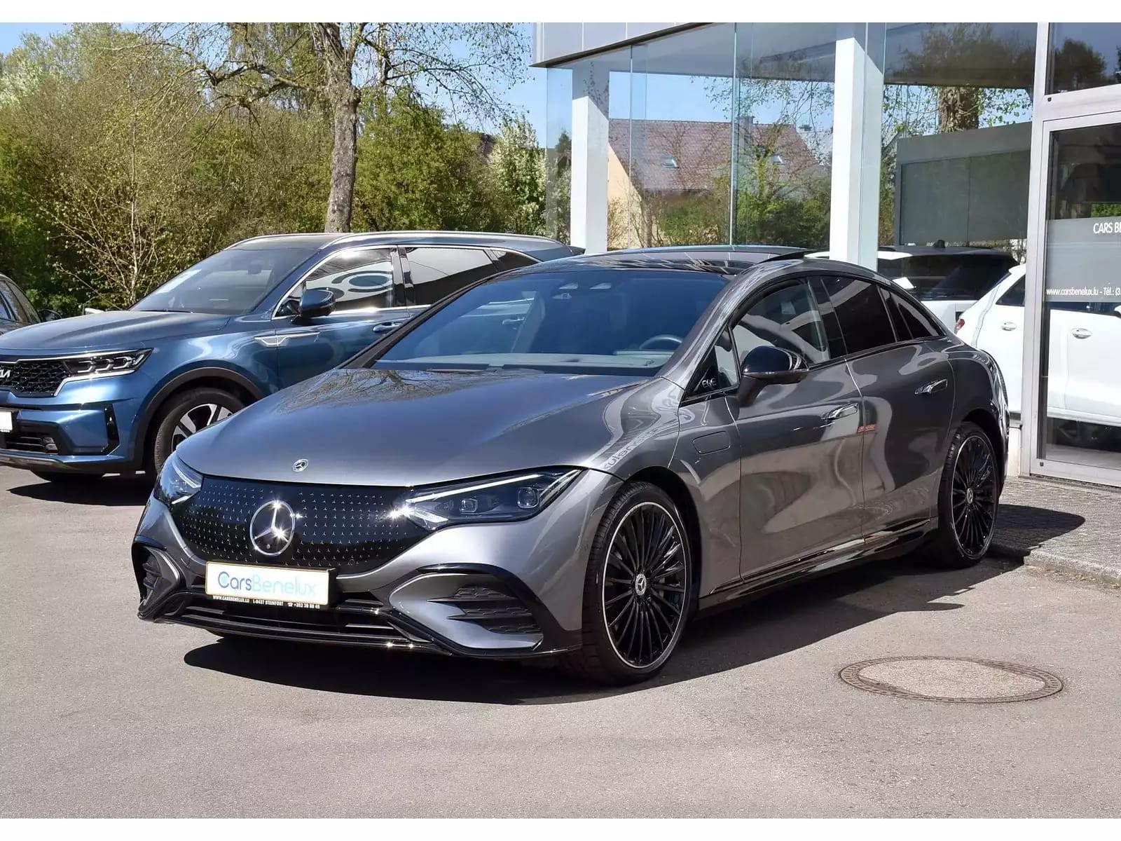 Mercedes-Benz EQE 300 AMG Line AIRMATIC DISTR CUIR MEMO PANO BURMESTER CAM360 1° MAIN - Photo 1