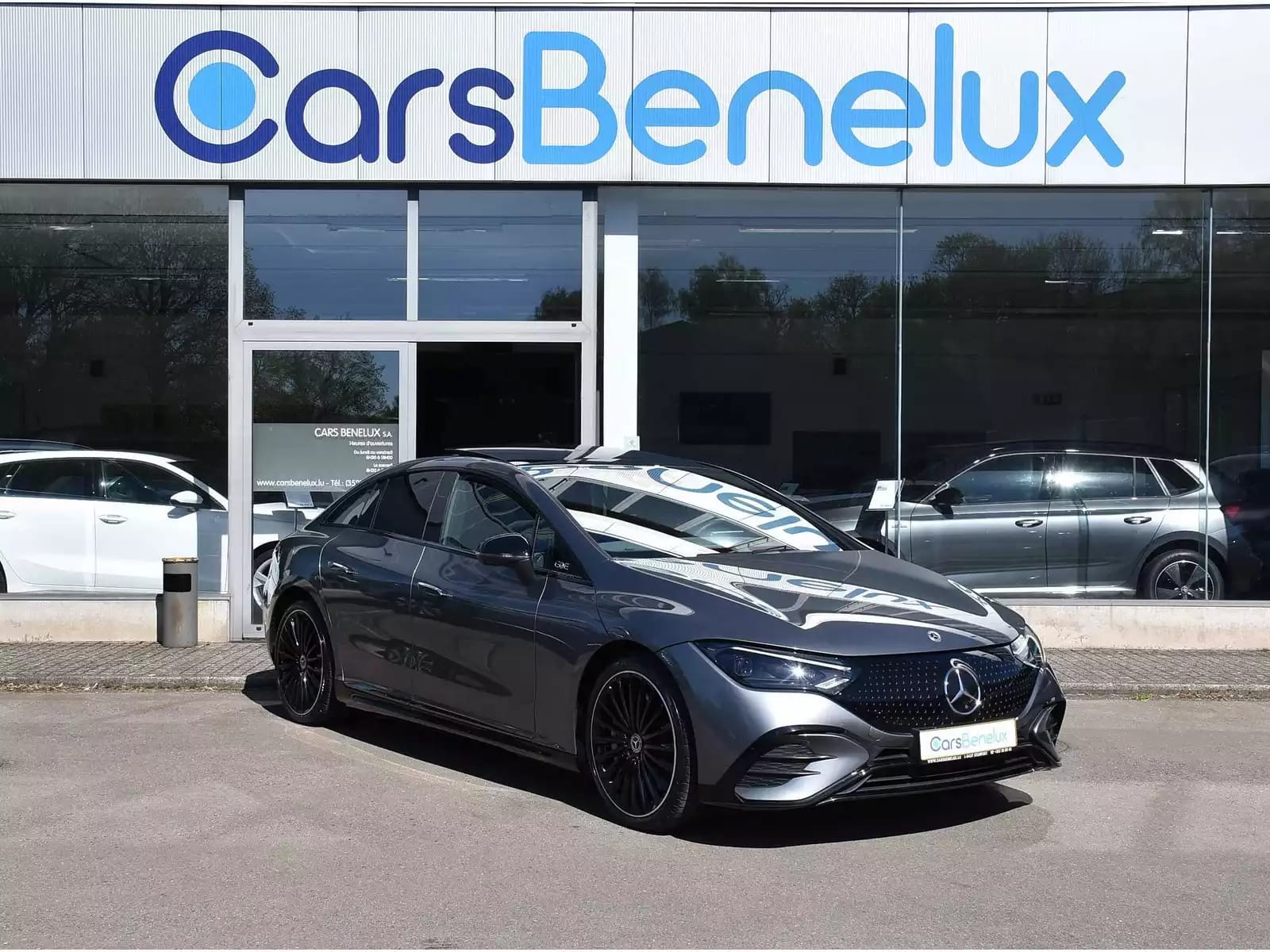 Mercedes-Benz EQE 300 AMG Line AIRMATIC DISTR CUIR MEMO PANO BURMESTER CAM360 1° MAIN - Photo 1