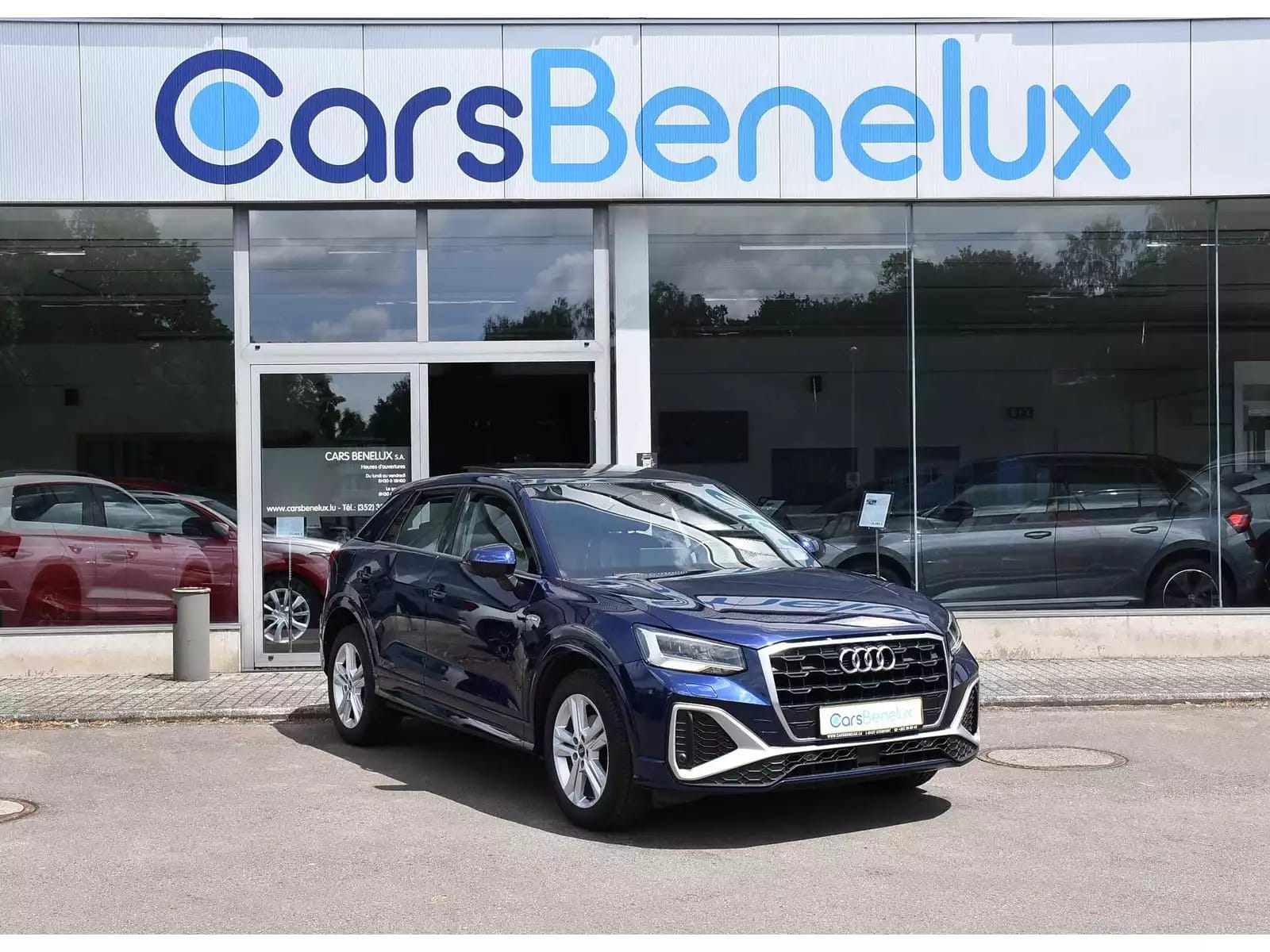 Audi Q2 35 TFSI S-Line S-Tronic TO CUIR ACC LANE CAM ATT RMQ 1° MAIN - Photo 1