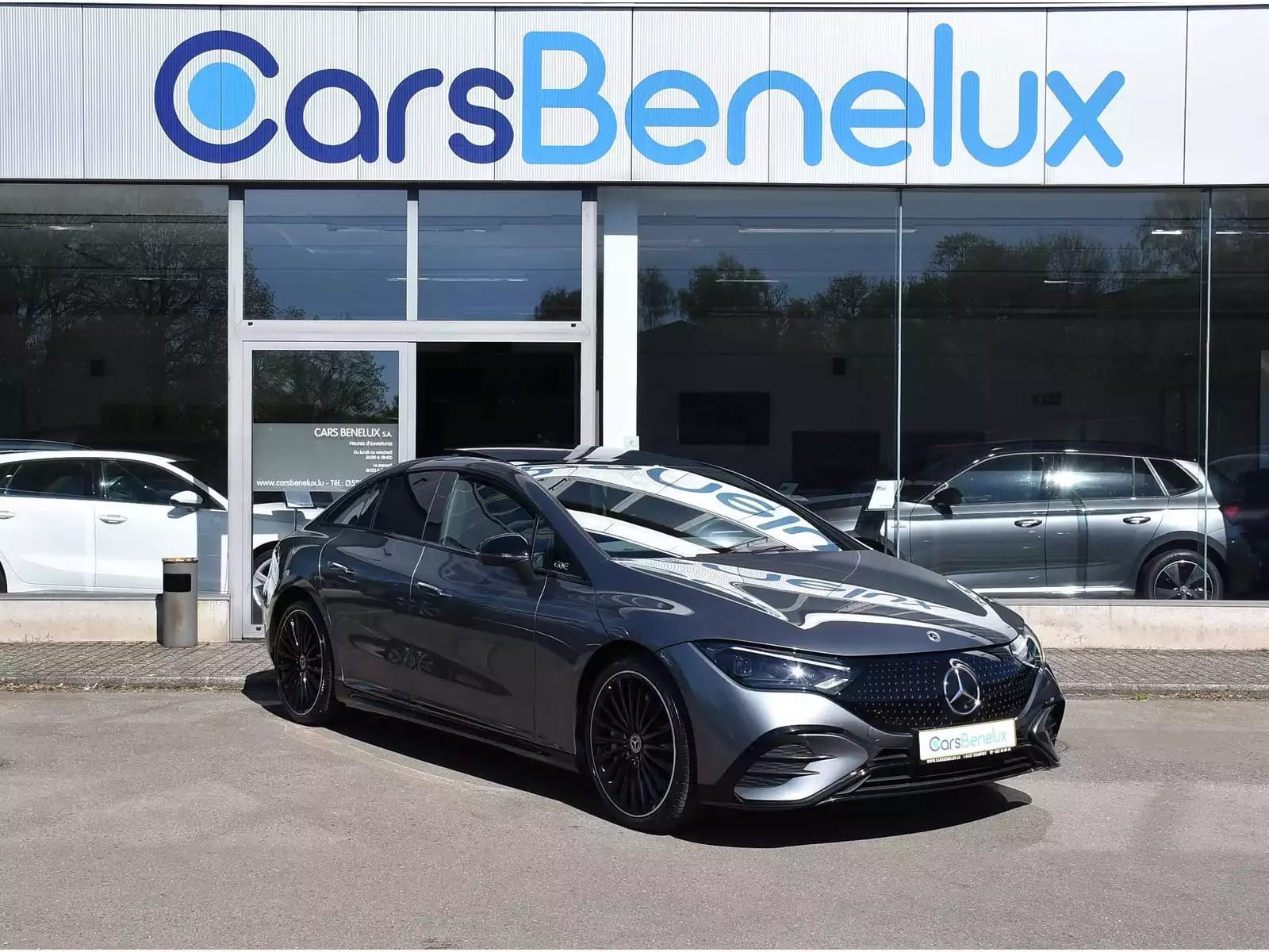 Mercedes-Benz EQE 300 AMG Line AIRMATIC DISTR CUIR MEMO PANO BURMESTER CAM360 1° MAIN - Photo 1