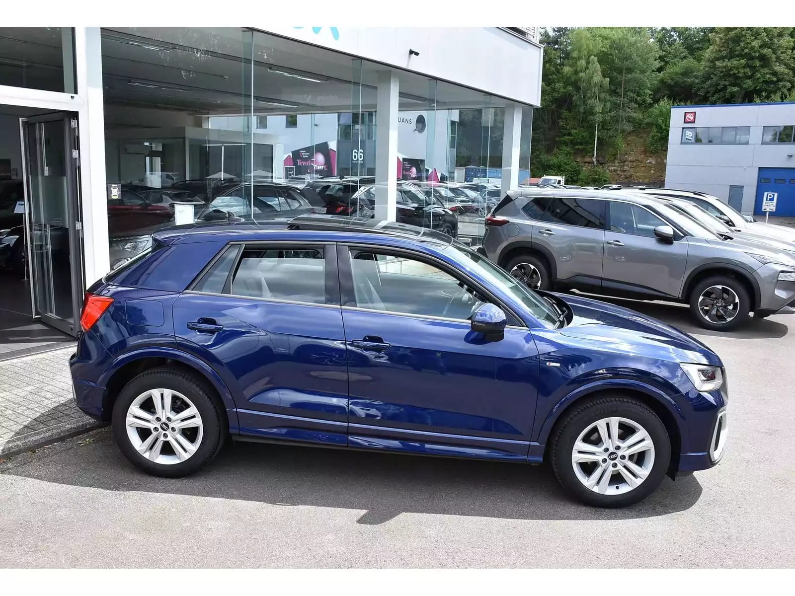 Audi Q2 35 TFSI S-Line S-Tronic TO CUIR ACC LANE CAM ATT RMQ 1° MAIN - Photo 1
