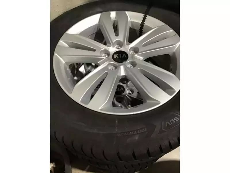 Jantes alu + Pneus hiver 17 225/60 R17 - Photo 1