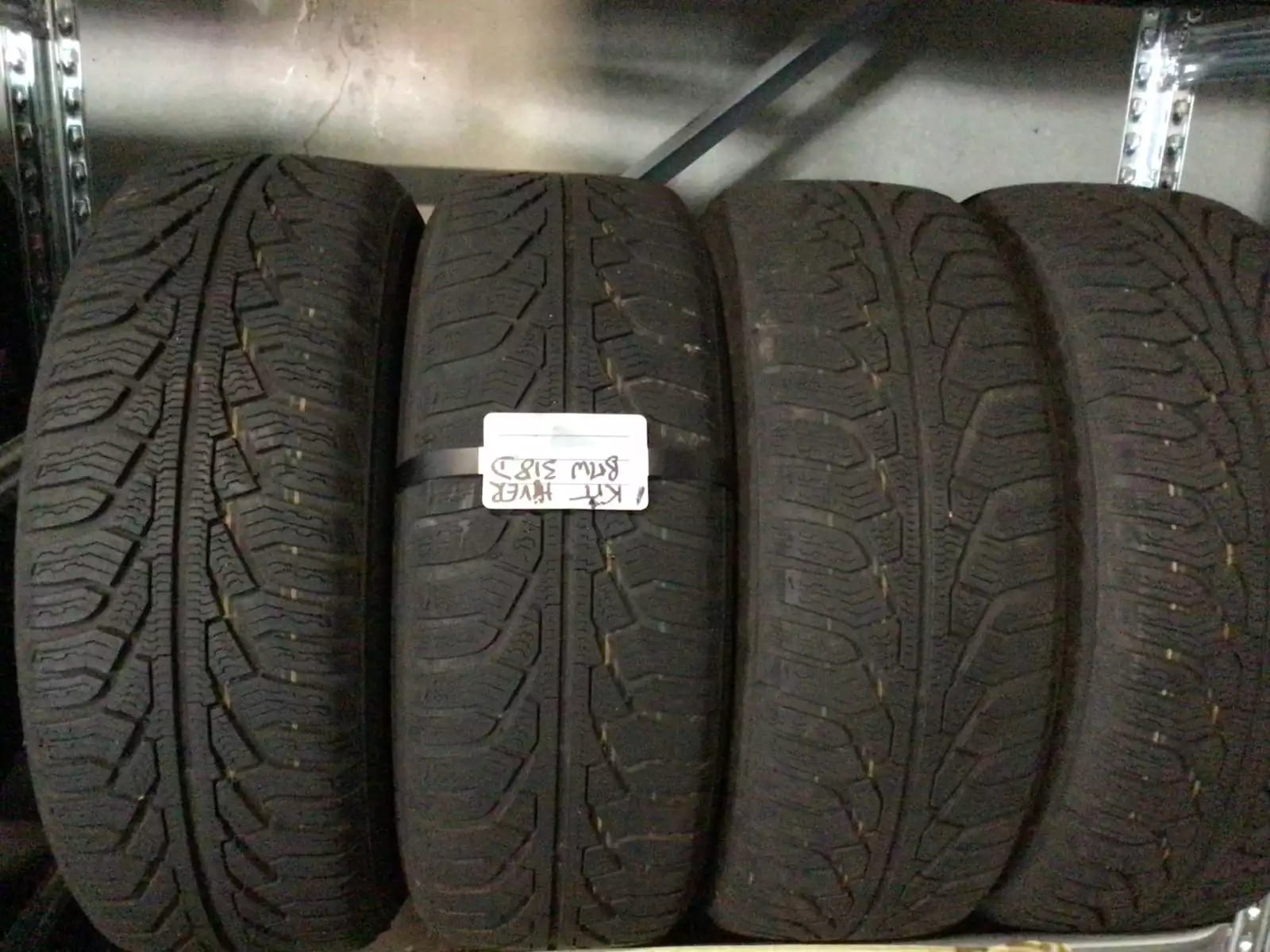 Jantes alu + Pneus hiver 16 205/60 R16 92H - Photo 1