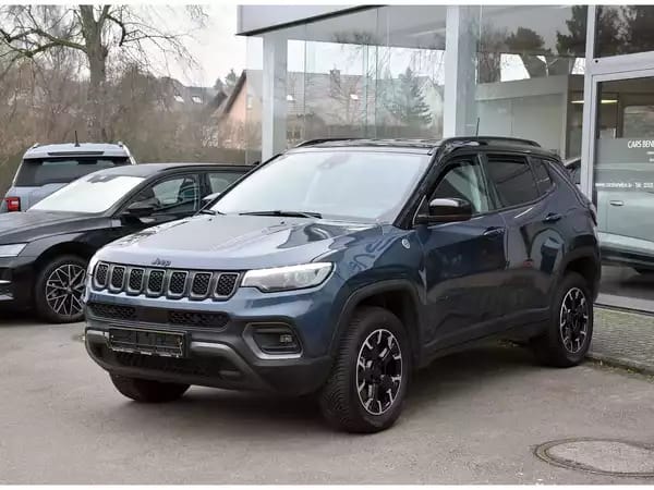 Jeep Compass 1.3 Turbo T4 PHEV eAWD Trailhawk CUIR MEMO LANE CAM 1° MAIN - Photo 2