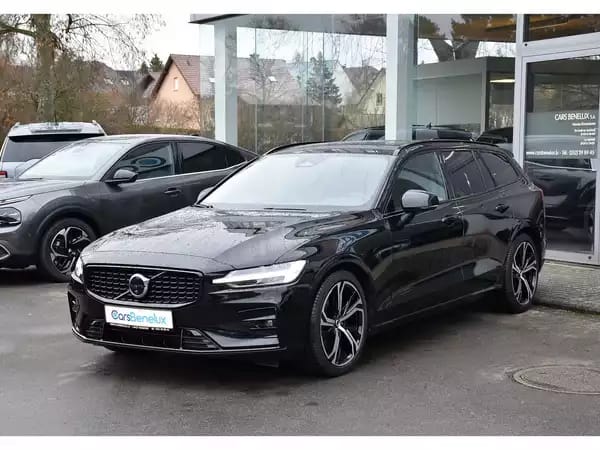 Volvo V60 2.0 B4 Plus Dark Geartronic CUIR MEMO ATT RMQ CAM360 HARMAN 1° MAIN - Photo 2
