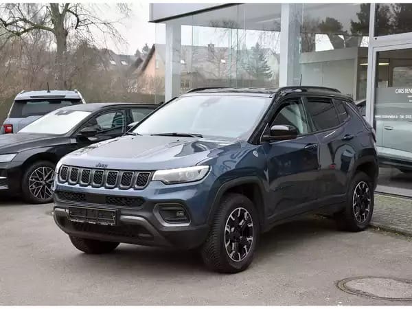 Jeep Compass 1.3 Turbo T4 PHEV eAWD Trailhawk CUIR MEMO LANE CAM 1° MAIN - Photo 2