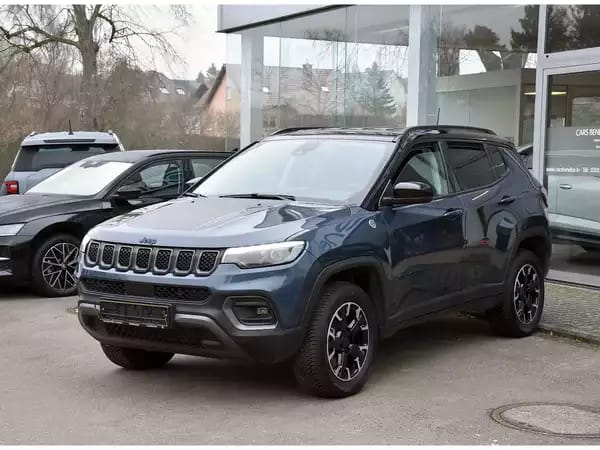 Jeep Compass 1.3 Turbo T4 PHEV eAWD Trailhawk CUIR MEMO LANE CAM 1° MAIN - Photo 2
