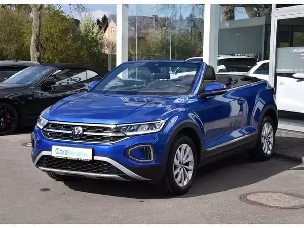 Volkswagen T-Roc Cabrio 1.5 TSI Style ACC LANE PACK HIVER GPS PARK CAM 1° MAIN - Photo 2