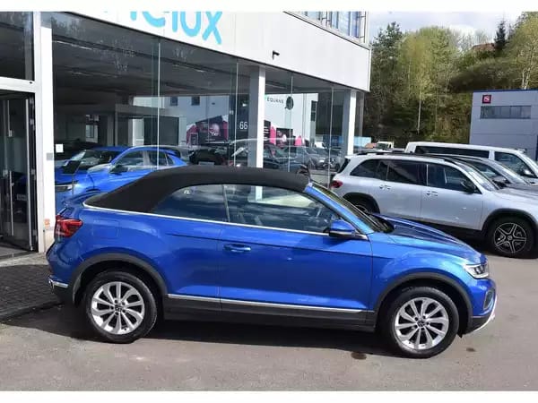 Volkswagen T-Roc Cabrio 1.5 TSI Style ACC LANE PACK HIVER GPS PARK CAM 1° MAIN - Photo 3