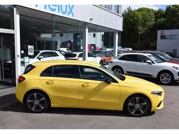 Mercedes-Benz A 200 d Progressive 7G-DCT TISSU-CUIR GPS CAM P.NIGHT 1° MAIN - Photo 2