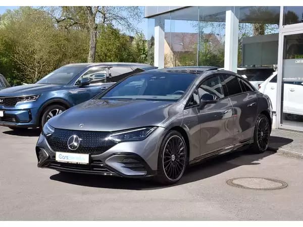 Mercedes-Benz EQE 300 AMG Line AIRMATIC DISTR CUIR MEMO PANO BURMESTER CAM360 1° MAIN - Photo 2