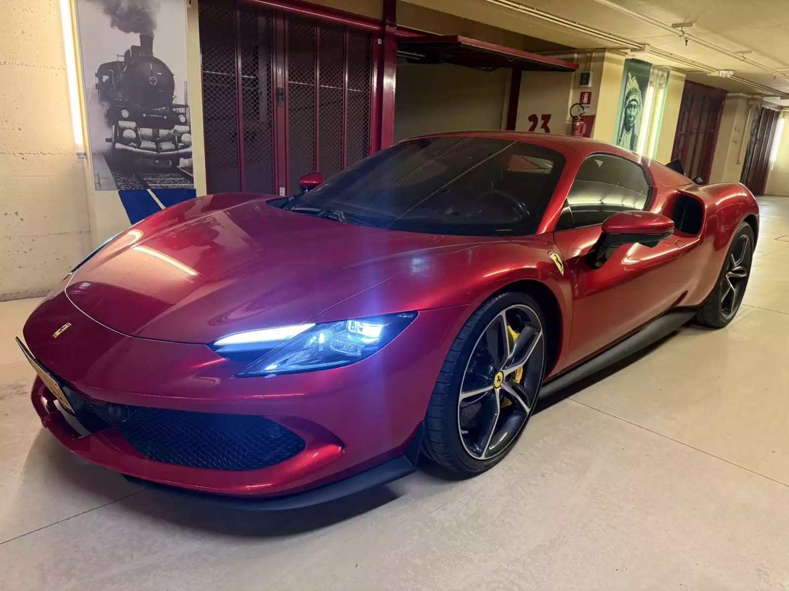 Ferrari 296 GTS GTS / ROSSO MAGMA / ADAS - Photo 1