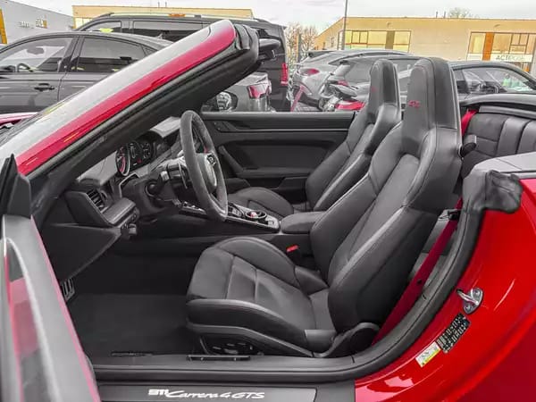 Porsche 911 992.1 CARRERA 4GTS CABRIOLET / FULL EXLUSIVE PORSCHE MANUFAKTUR / RACE-TEX - Photo 3