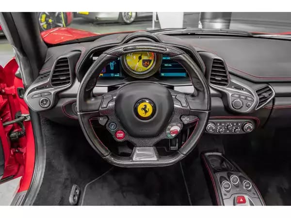 Ferrari 458 V8 4.5/458 SPIDER/SERVICE NEU/CARBON LENKRAD/ FERRARI SERVICE 09.2025 - Photo 3