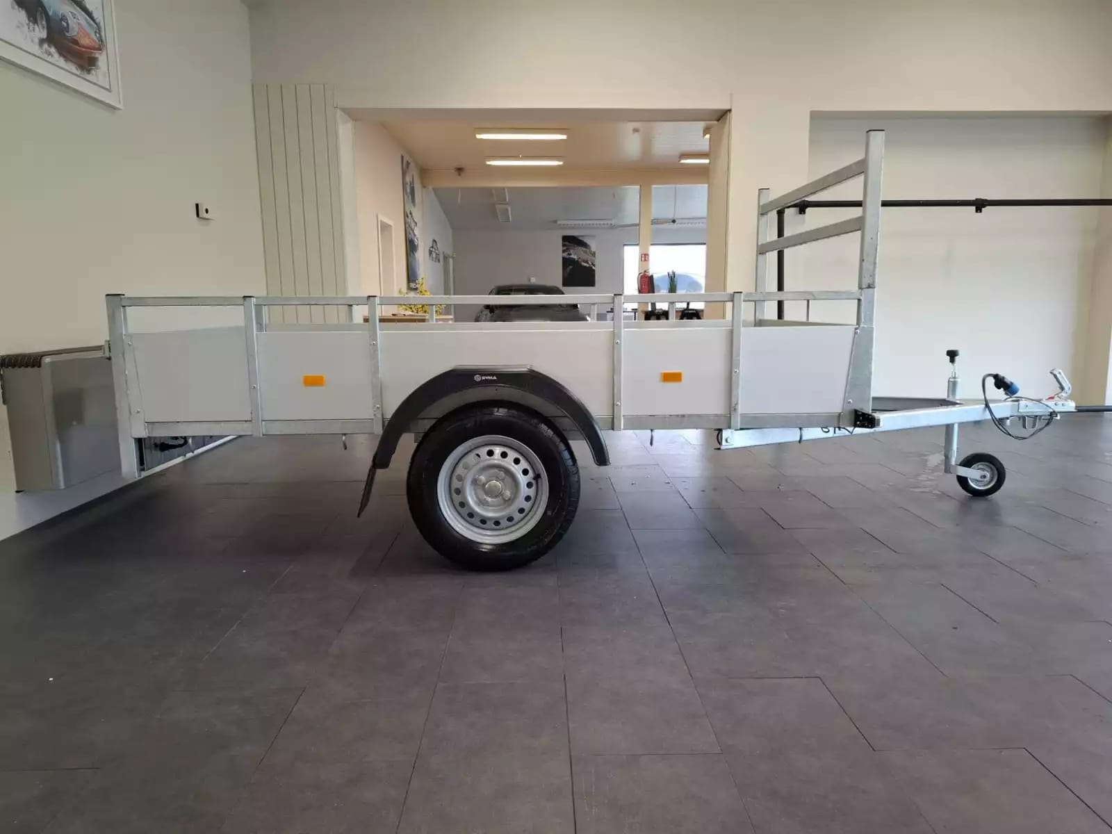 SYMA BEA25.13.75-P Simple essieu Alu - Photo 1