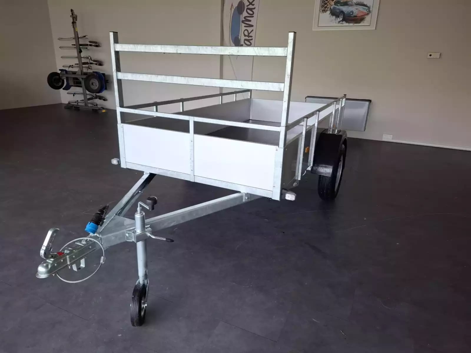 SYMA BEA25.13.75-P Simple essieu Alu - Photo 1