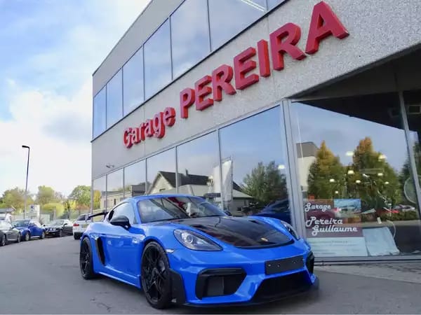Porsche Cayman 718 GT4 RS NEW Signature DYLAN PEREIRA SUPERCUP CHAMPION 2022 - Photo 1