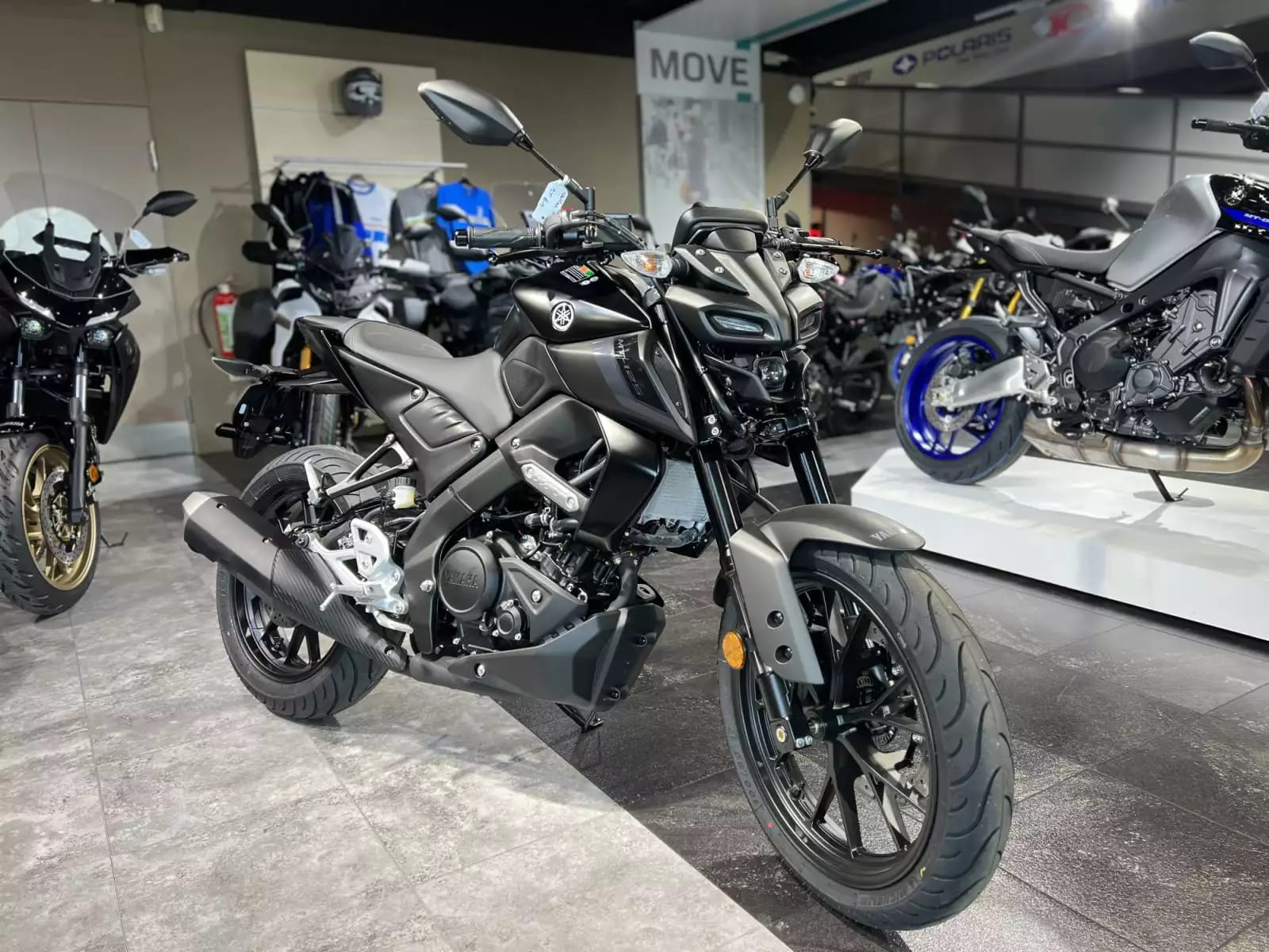 Yamaha MT-125 TECH BLACK - Photo 1