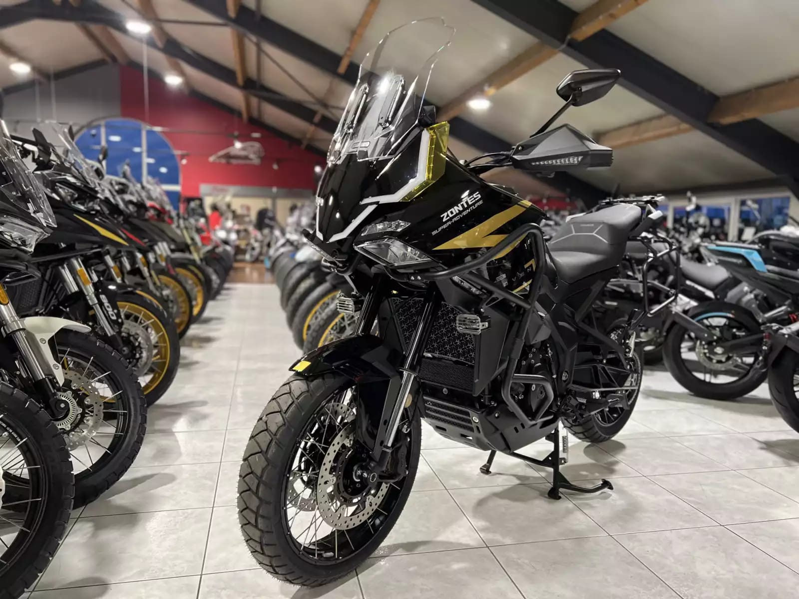 Zontes 703 F BLACK/GOLD 19 - Photo 1